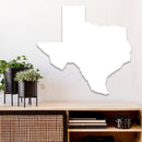 Texas State Metal Wall Art – Lone Star State Map Home & Office Decor
