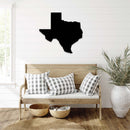 Texas State Metal Wall Art – Lone Star State Map Home & Office Decor