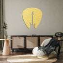 Guitar Pick Metal Wall Art – Music Lover Gift for Home & Studio Decor