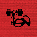 Dumbbell Metal Wall Art – Fitness Gym Workout Home & Office Decor