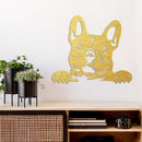 French Bulldog Metal Wall Art – Dog Lover Pet Home & Living Room Decor