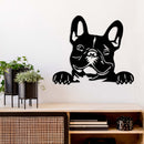 French Bulldog Metal Wall Art – Dog Lover Pet Home & Living Room Decor