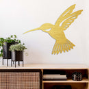 Hummingbird Metal Wall Art – Wildlife Nature Floral Garden Home Decor