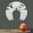 Spooky Tombstone - Metal Wall Art