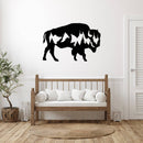 Buffalo Metal Wall Art – Wildlife Rustic Western Home Decor