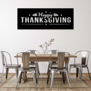 Happy Thanksgiving - Metal Wall Art