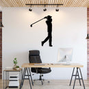 Golf Swing Metal Wall Art – Sports Golf Decor for Home & Office