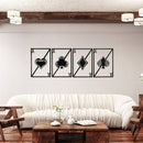 Quad Aces Metal Wall Art – Playing Cards Poker Game Room Decor