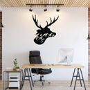 Deer Head Design - Metal Wall Art