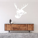 Deer Head Design - Metal Wall Art