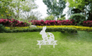 Bunny Garden Stakes - Metal Art