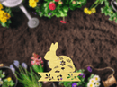 Bunny Garden Stakes - Metal Art