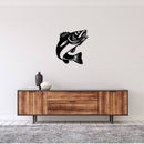 Walleye Fish Metal Wall Art – Fishing Cabin Lake House Wall Decor