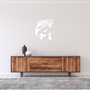 Walleye Fish Metal Wall Art – Fishing Cabin Lake House Wall Decor