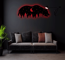 Moon Bear - Metal Wall Art