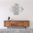 Aztec Bird Metal Wall Art – Tribal Southwest Native American Home Decor