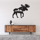Moose Metal Wall Art – Wildlife Nature Rustic Cabin & Lodge Decor