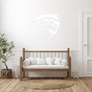 Trout Fly Fish Metal Wall Art – Fishing Cabin Lake House Decor