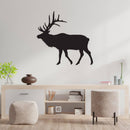 Elk Metal Wall Art – Wildlife Rustic Cabin Nature Home Decor