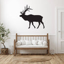 Elk Metal Wall Art – Wildlife Rustic Cabin Nature Home Decor