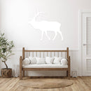 Elk Metal Wall Art – Wildlife Rustic Cabin Nature Home Decor