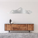 Mount Bachelor Metal Wall Art – Oregon Mountain Ski Resort Wall Decor