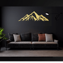 Rocky Mountains - Metal Wall Art