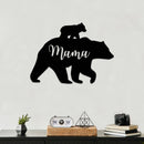 Mama Bear - Metal Wall Art