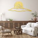 Mount Fuji Sunset - Metal Wall Art
