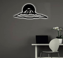 Mount Fuji Sunset - Metal Wall Art