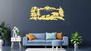 Mountain Bear Family Metal Wall Art – Wildlife Nature Home Decor