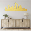 Seattle Skyline Metal Wall Art – Pacific Northwest City Urban Home Decor
