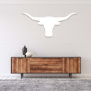 Texas Longhorn Metal Wall Art – Western Ranch Rustic Home Decor