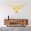 Texas Longhorn Metal Wall Art – Western Ranch Rustic Home Decor