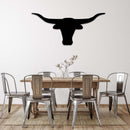 Texas Longhorn Metal Wall Art – Western Ranch Rustic Home Decor