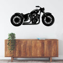 Motorcycle Metal Wall Art – Biker Rider Garage & Man Cave Decor