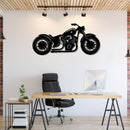 Motorcycle Metal Wall Art – Biker Rider Garage & Man Cave Decor