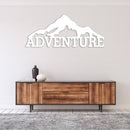Adventure Mountains Metal Wall Art – Outdoor Hiking Nature Wall Decor