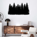 Pine Trees Metal Wall Art – Nature Forest Scenic Cabin Home Decor