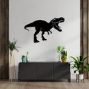 T Rex Dinosaur Metal Wall Art – Prehistoric Dino Kids Room & Game Room Decor