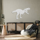 T Rex Dinosaur Metal Wall Art – Prehistoric Dino Kids Room & Game Room Decor