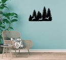 Three Forest Deers Metal Wall Art – Wildlife Nature Rustic Cabin Home Decor