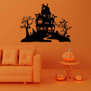 Haunted House - Metal Wall Art