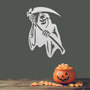 Grim Reaper Metal Wall Art – Gothic Halloween Spooky Dark Home Decor