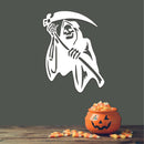 Grim Reaper Metal Wall Art – Gothic Halloween Spooky Dark Home Decor