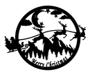 Merry Christmas - Metal Wall Art