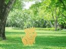 Piggy Garden Stakes - Metal Art