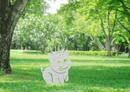 Piggy Garden Stakes - Metal Art