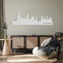 Chicago Skyline Metal Wall Art – City Skyline Urban Home & Office Decor
