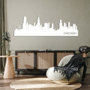 Chicago Skyline Metal Wall Art – City Skyline Urban Home & Office Decor